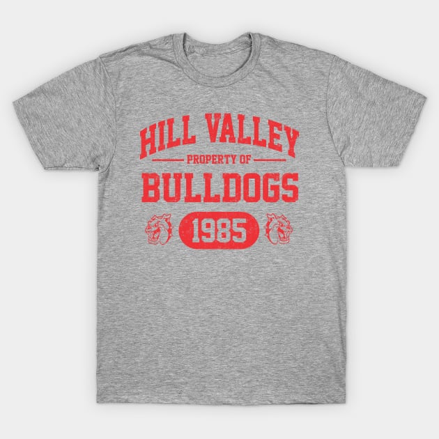 Hill Valley Bulldogs - 1985 T-Shirt by dustbrain